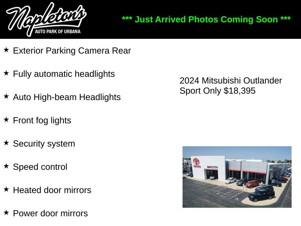 Used 2024 Mitsubishi Outlander Sport 2.0 SE SUV