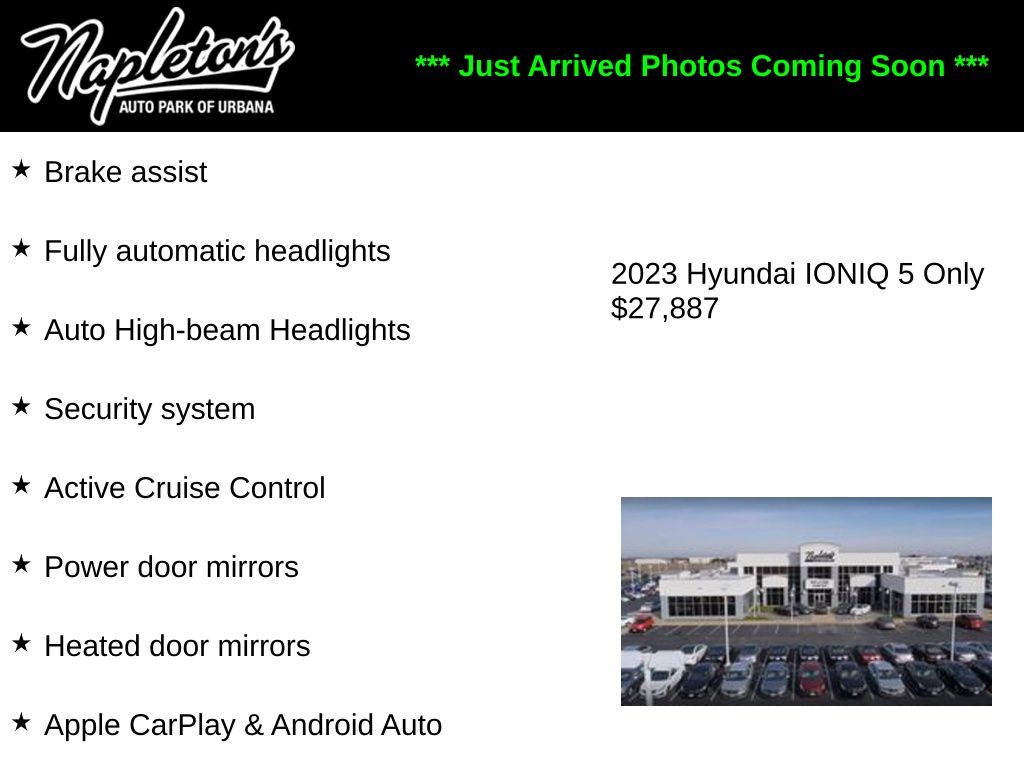 Used 2023 Hyundai IONIQ 5 SEL with VIN KM8KNDAF0PU202792 for sale in Urbana, IL