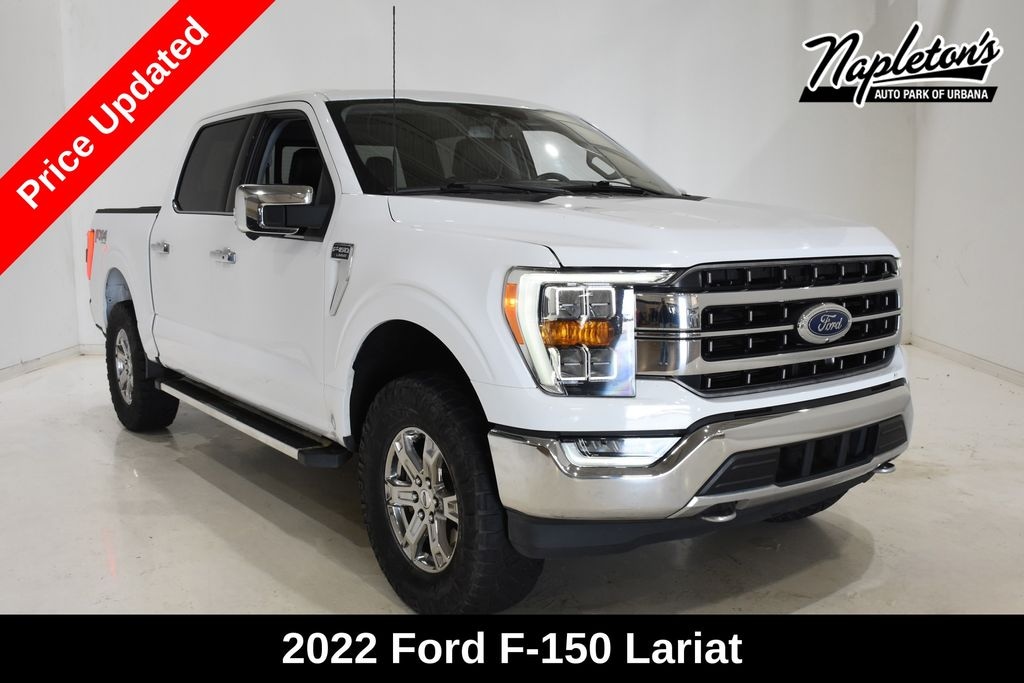 Used 2022 Ford F-150 Lariat Truck SuperCrew Cab
