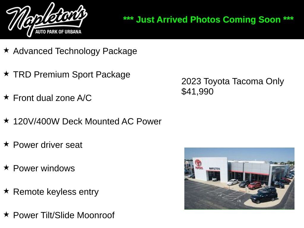 Used 2023 Toyota Tacoma TRD Sport Truck Double Cab