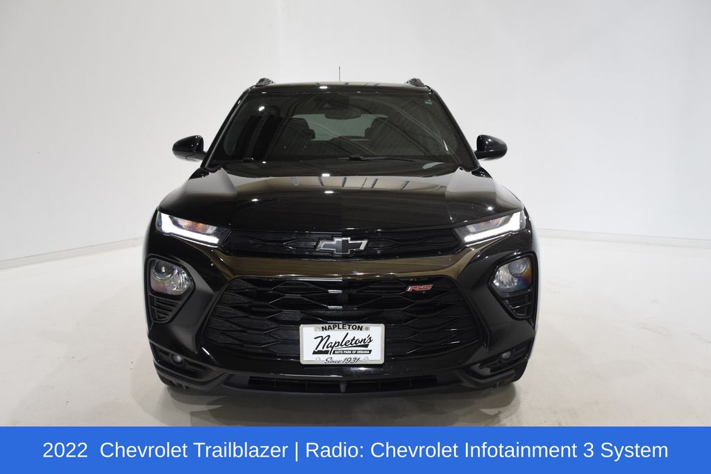 Used 2022 Chevrolet Trailblazer RS with VIN KL79MTSL1NB064836 for sale in Urbana, IL