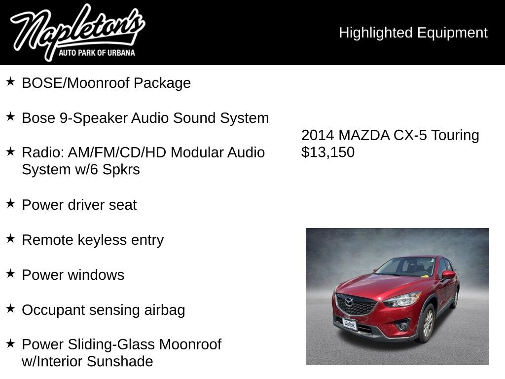 Used 2014 Mazda CX-5 Touring SUV