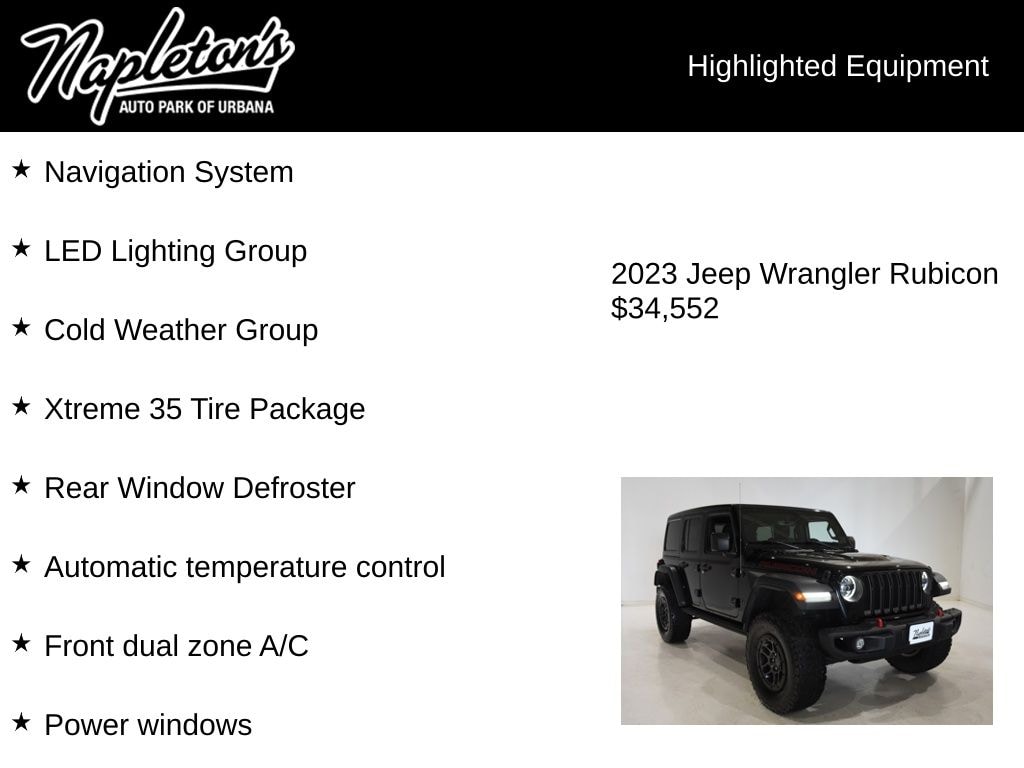 2023 Jeep Wrangler 4-Door Rubicon - Photo 15