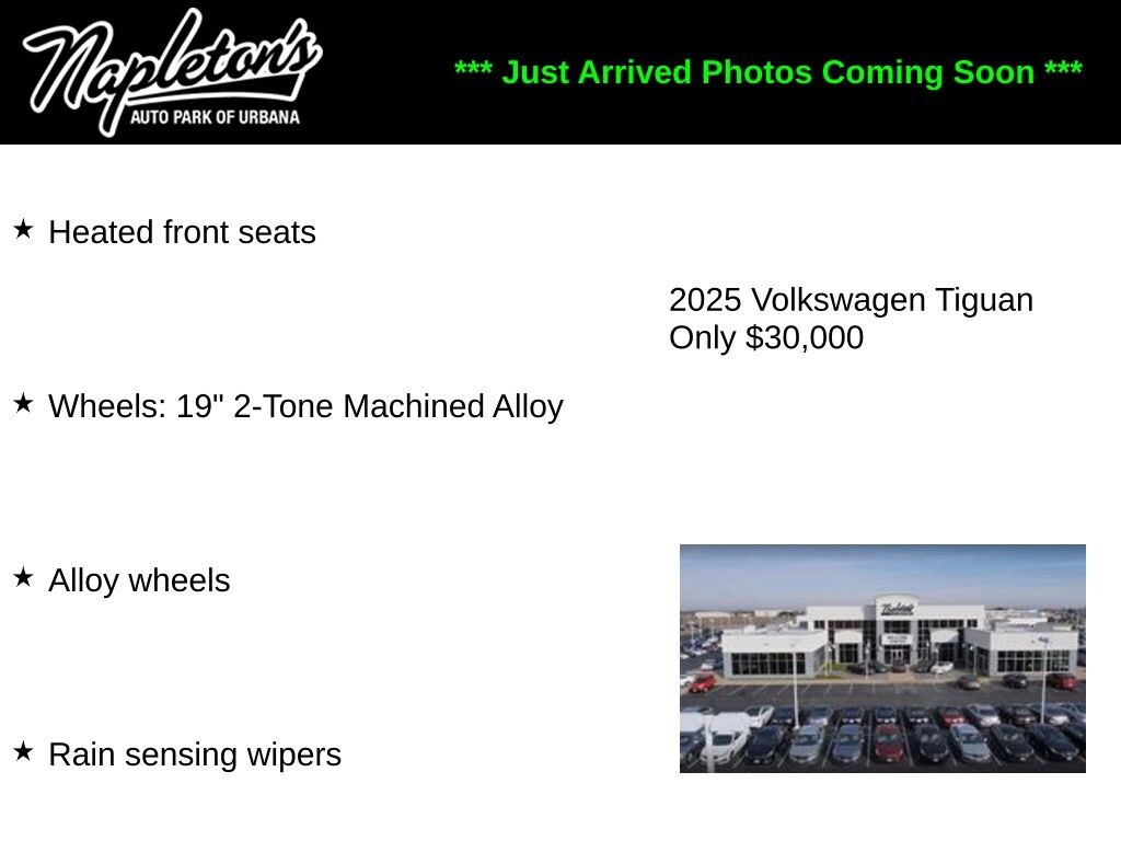 Used 2025 Volkswagen Tiguan 2.0T SE SUV