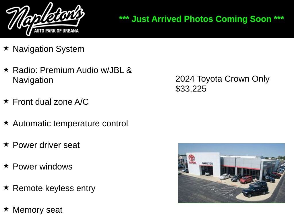 Used 2024 Toyota Crown Limited Sedan