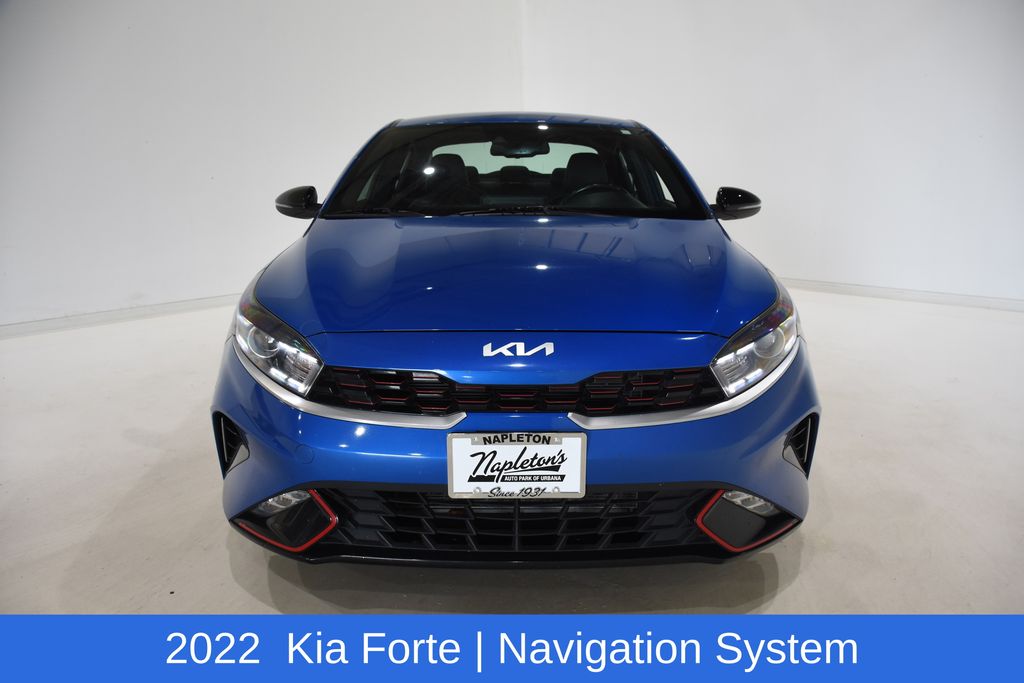 Used 2022 Kia FORTE GT-Line with VIN 3KPF54AD2NE456892 for sale in Urbana, IL