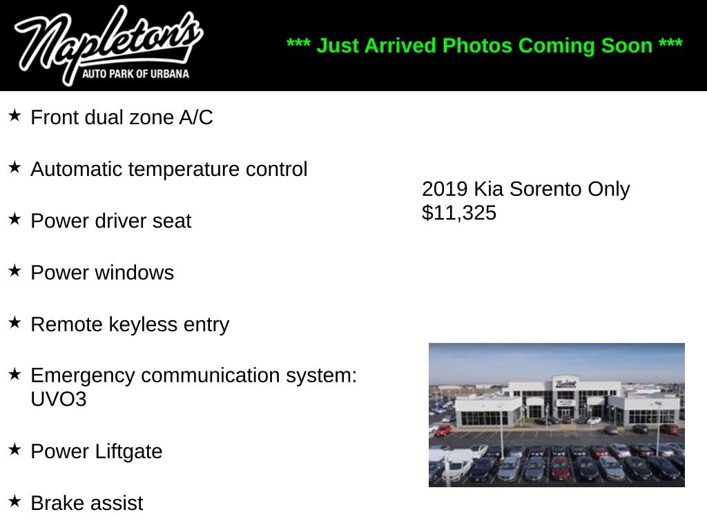 2019 Kia Sorento EX V6 AT's photo