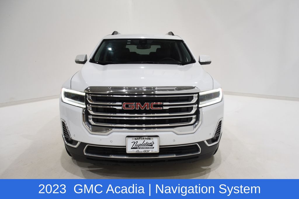Used 2023 GMC Acadia SLT with VIN 1GKKNUL41PZ185217 for sale in Urbana, IL