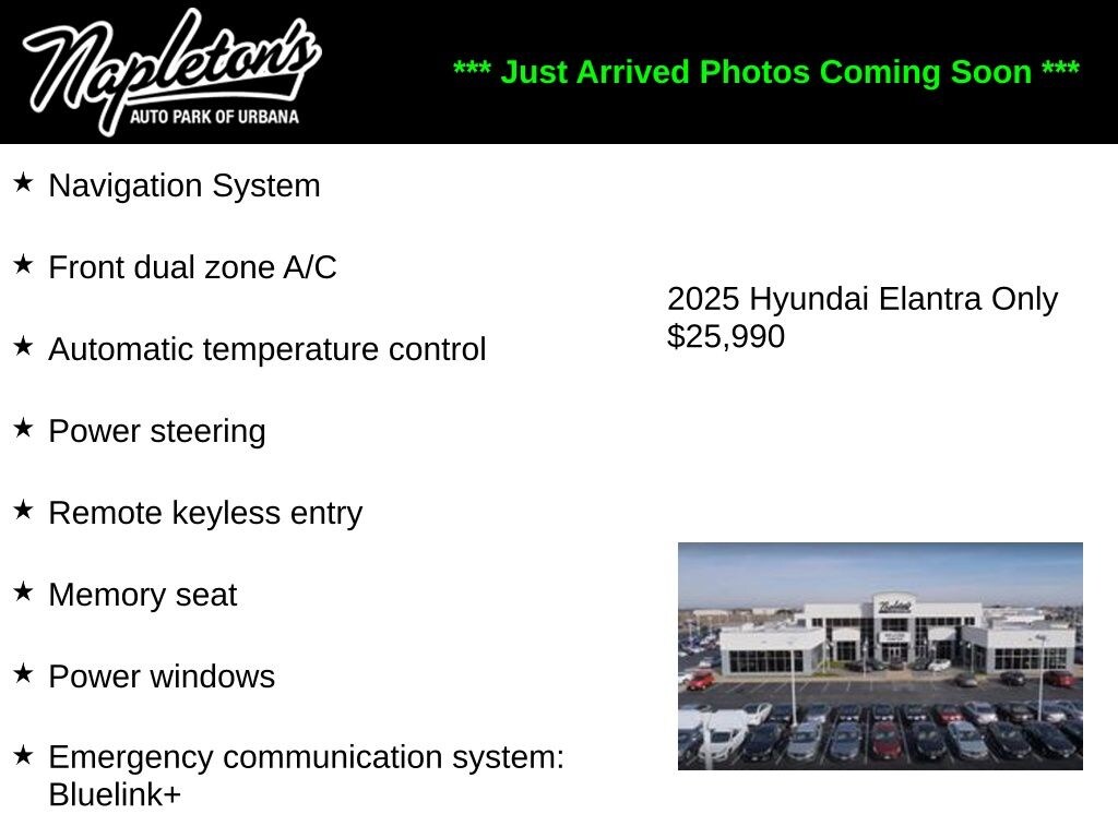 Used 2025 Hyundai Elantra Hybrid Limited Sedan