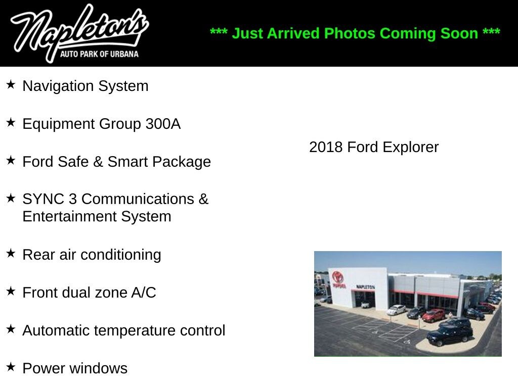 Used 2018 Ford Explorer Limited SUV
