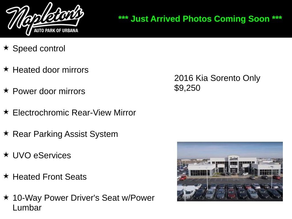 Used 2016 Kia Sorento LX SUV