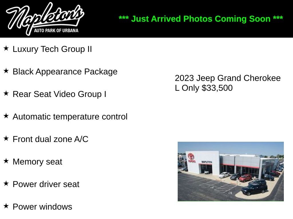 Used 2023 Jeep Grand Cherokee L Limited SUV