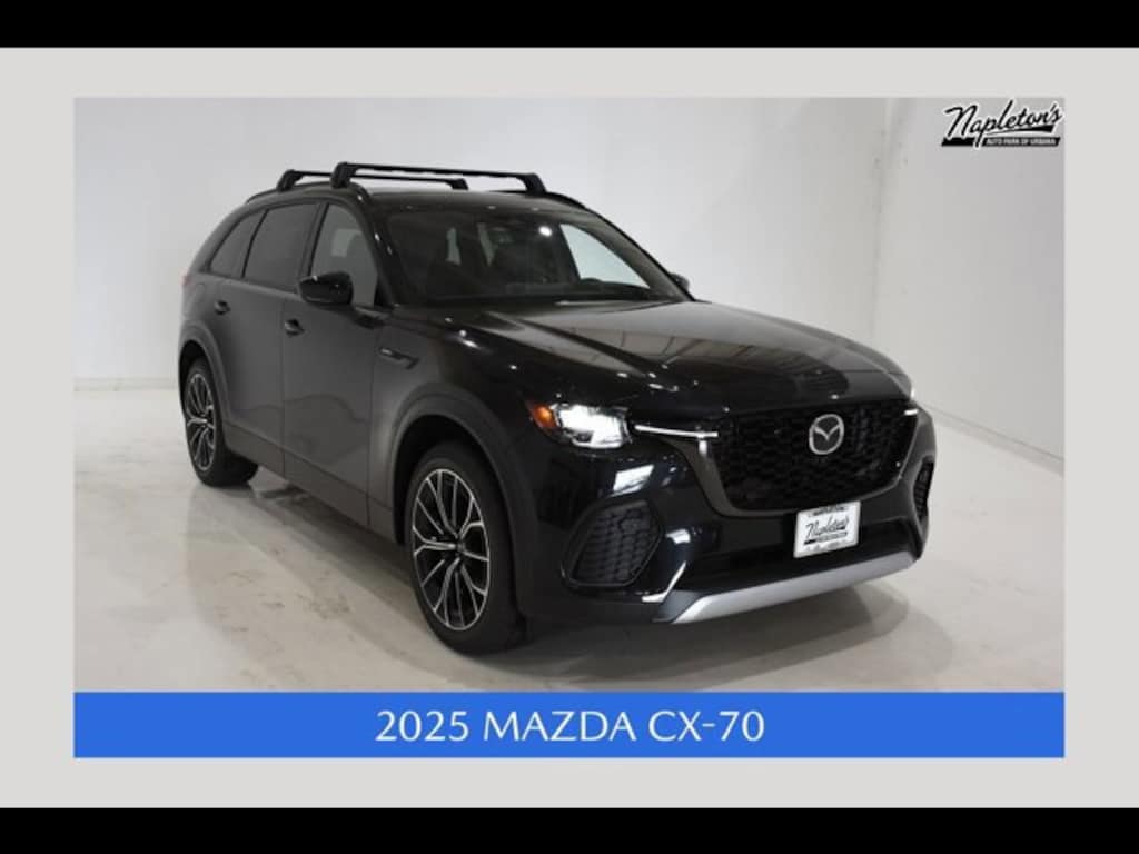 New 2025 Mazda CX-70 PHEV Plug-In Hybrid Premium Plus AWD Sport Utility