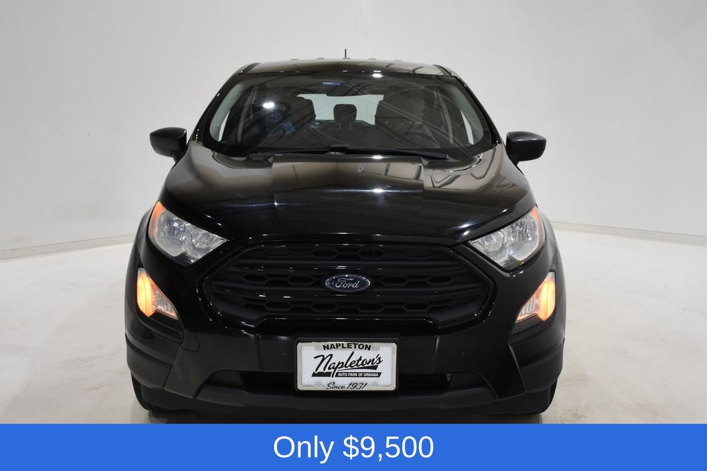 Used 2020 Ford Ecosport S with VIN MAJ3S2FEXLC377238 for sale in Urbana, IL