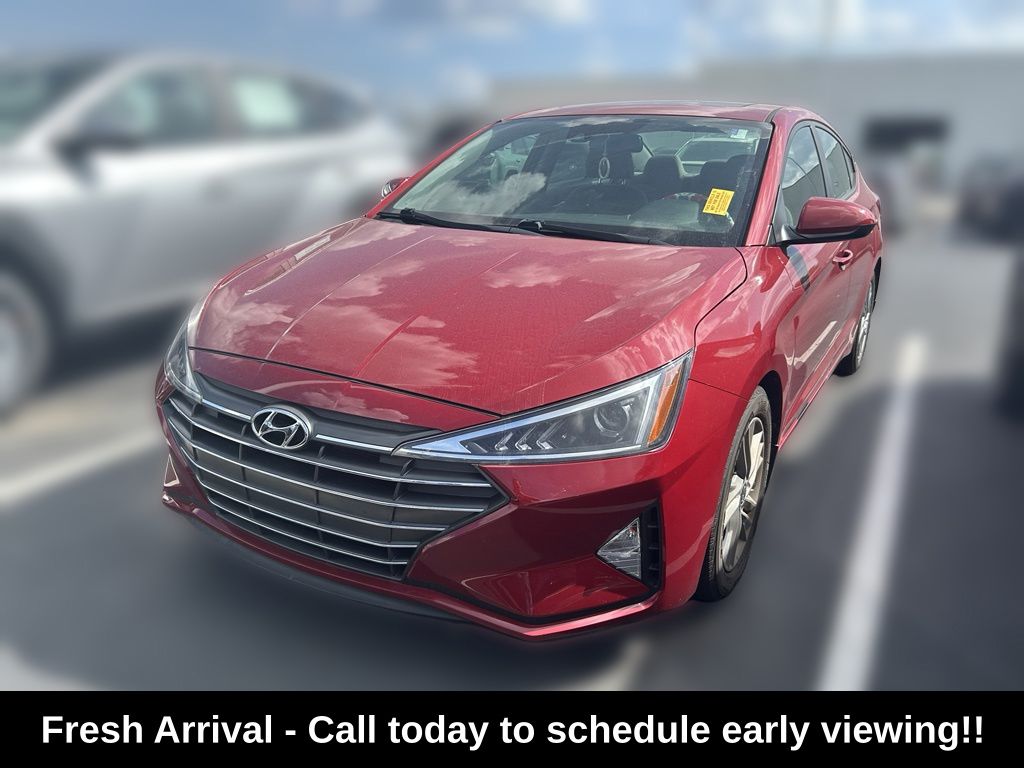 Used 2020 Hyundai Elantra Value Edition with VIN KMHD84LF9LU105372 for sale in Urbana, IL