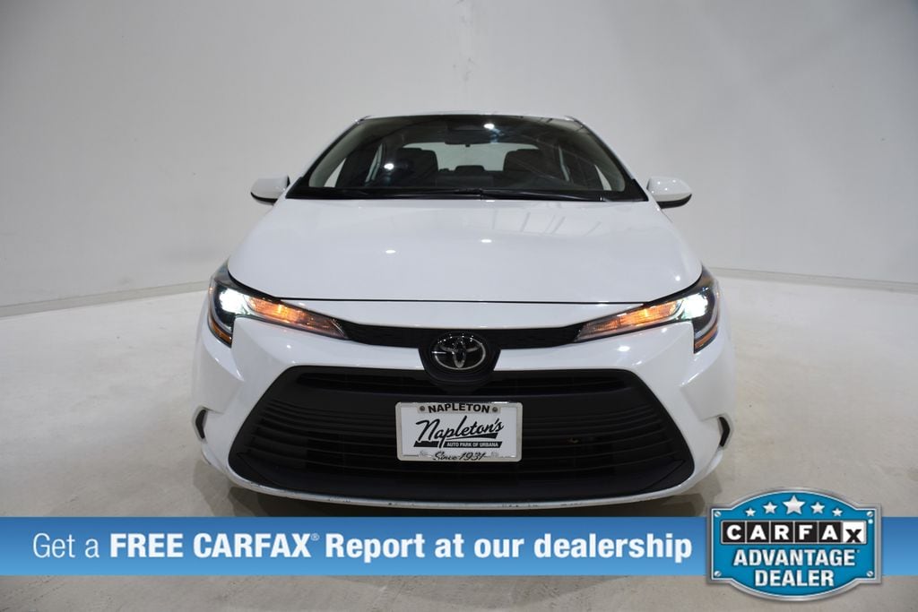 Used 2025 Toyota Corolla LE with VIN 5YFB4MDE7SP271463 for sale in Urbana, IL