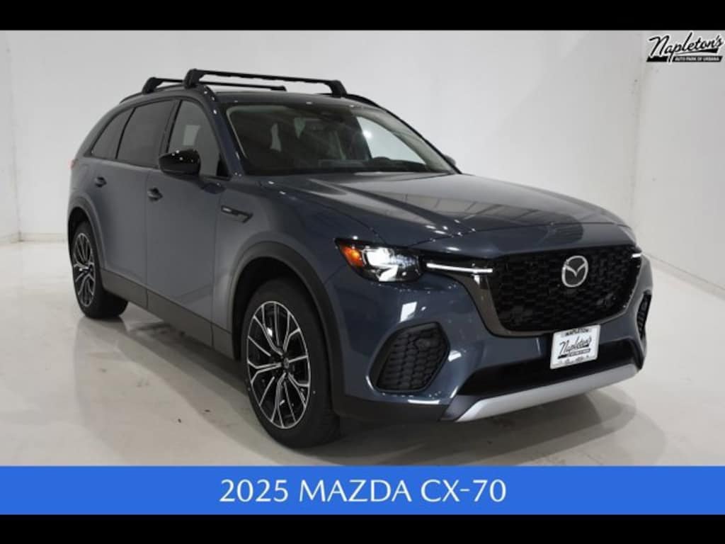 New 2025 Mazda CX-70 Plug-In Hybrid Plug-In Hybrid Premium AWD Sport Utility