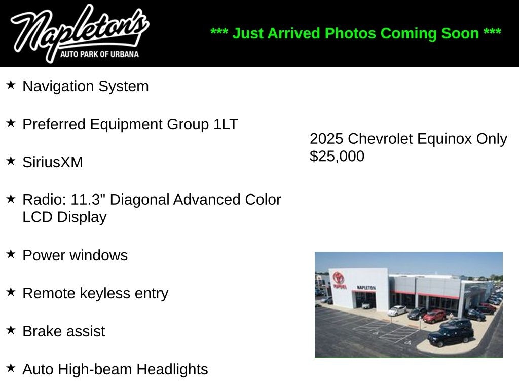 Used 2025 Chevrolet Equinox LT SUV