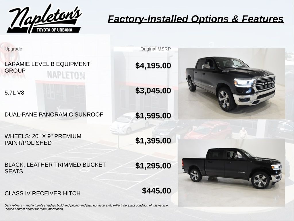 Used 2023 Ram 1500 Laramie Truck Crew Cab