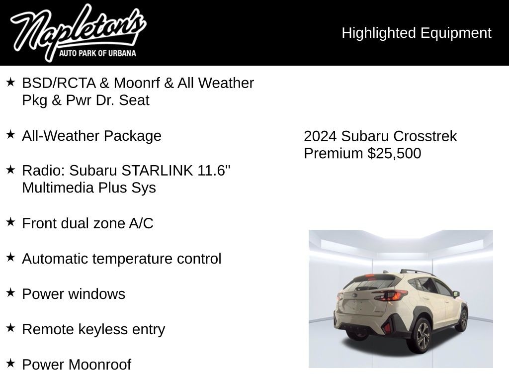 Used 2024 Subaru Crosstrek Premium SUV