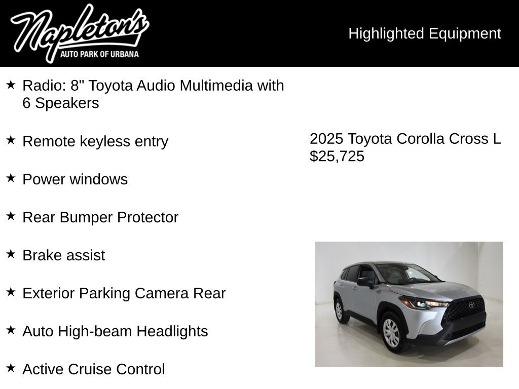 2025 Toyota Corolla Cross L - Photo 15