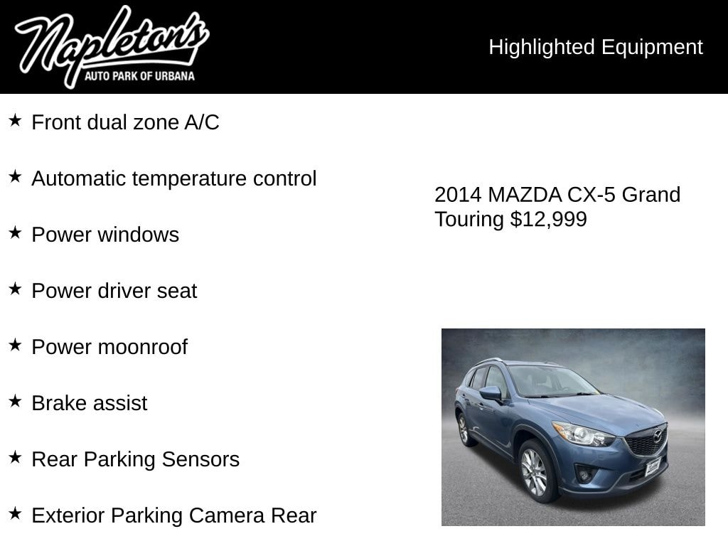 Used 2014 Mazda CX-5 Grand Touring SUV