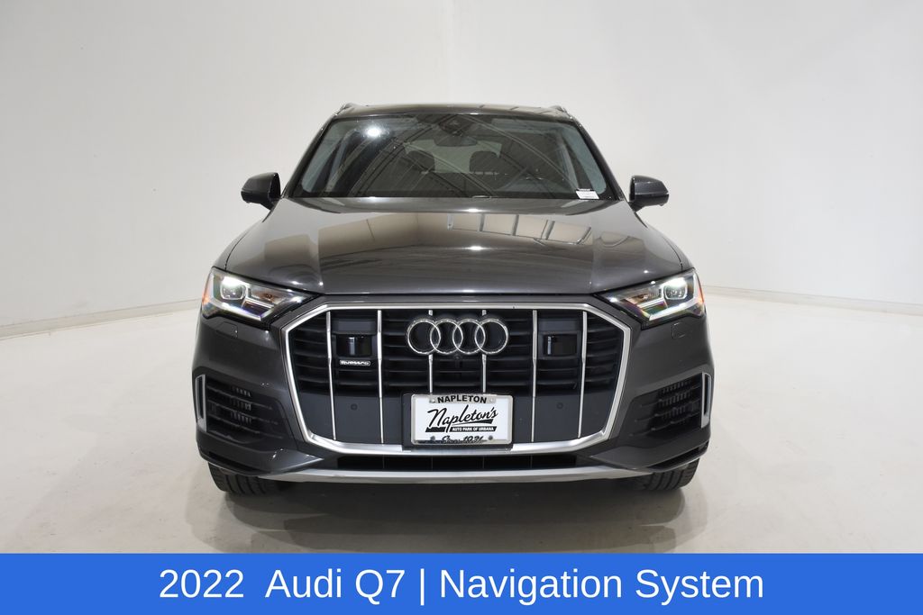 Used 2022 Audi Q7 Premium Plus with VIN WA1LXBF79ND010514 for sale in Urbana, IL