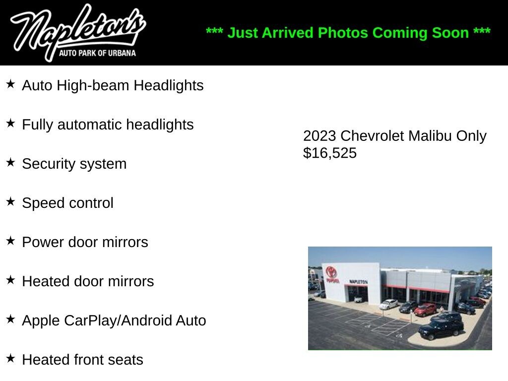 Used 2023 Chevrolet Malibu LT Sedan