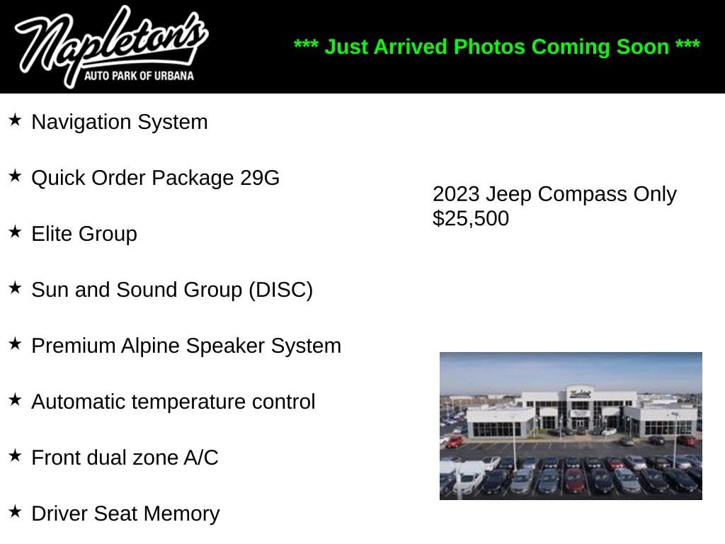 2023 Jeep Compass Limited 4X4's photo