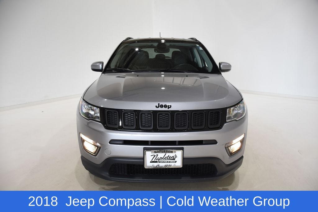 Used 2018 Jeep Compass Latitude with VIN 3C4NJDBB8JT103406 for sale in Urbana, IL