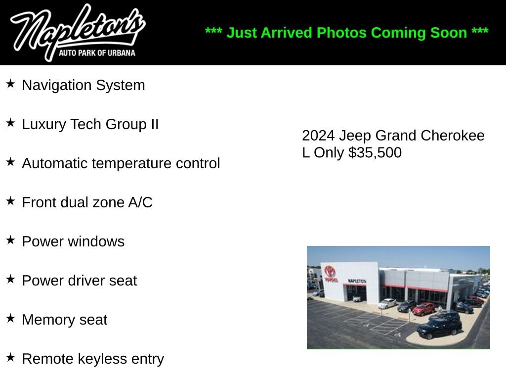 Used 2024 Jeep Grand Cherokee L Limited SUV