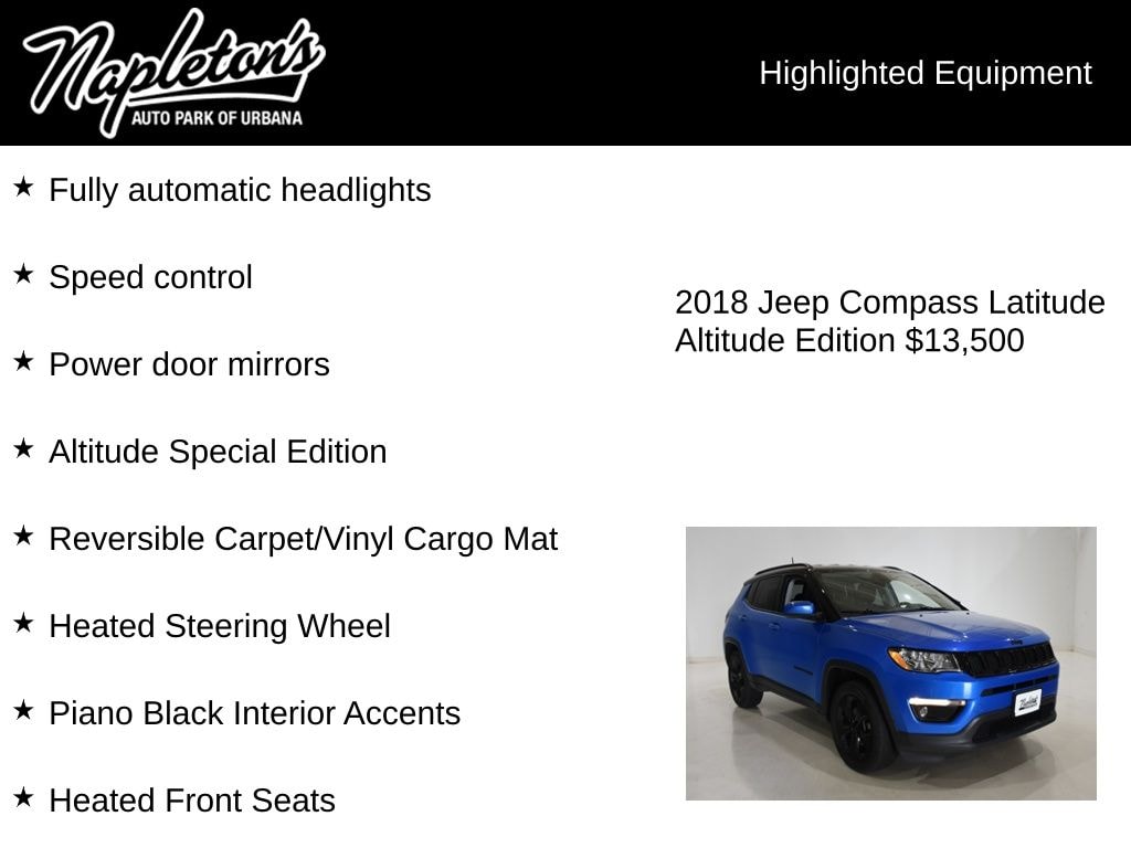 2018 Jeep Compass Altitude - Photo 16