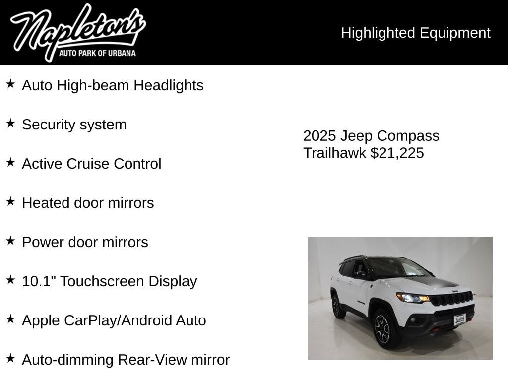 2025 Jeep Compass Trailhawk - Photo 16