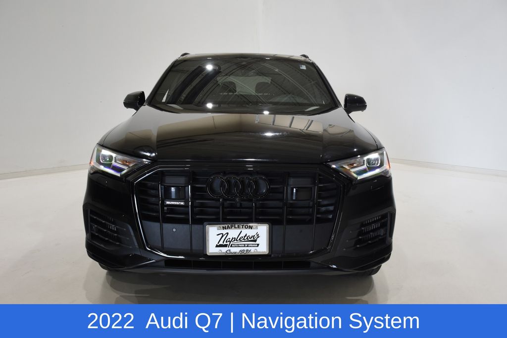 Used 2022 Audi Q7 Premium Plus with VIN WA1LXBF70ND018453 for sale in Urbana, IL