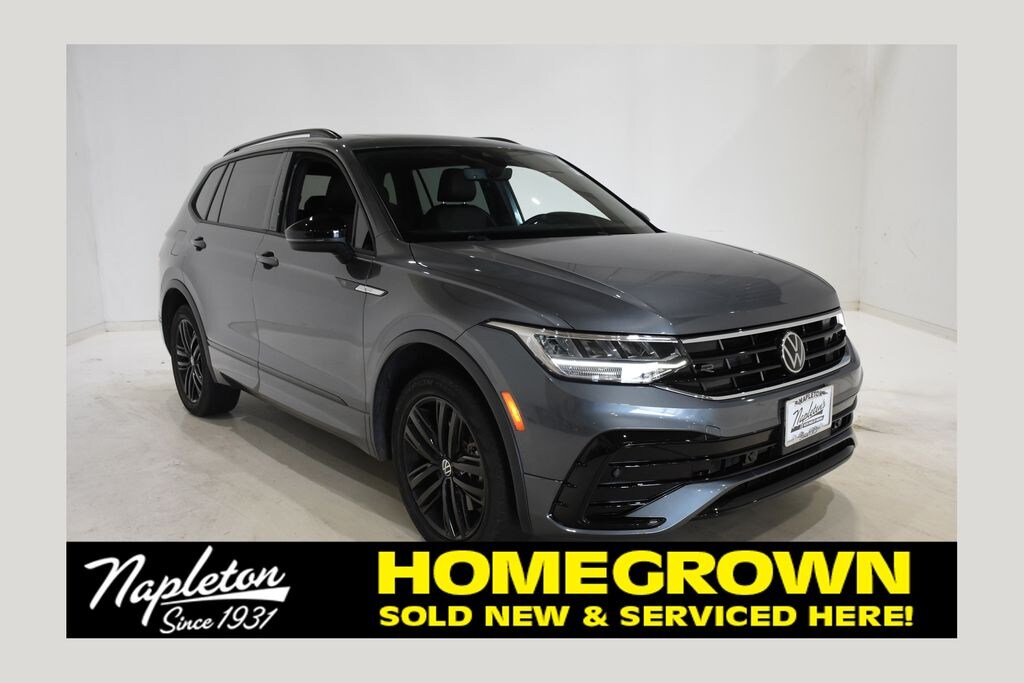 Used 2022 Volkswagen Tiguan 2.0T SE R-Line Black SUV