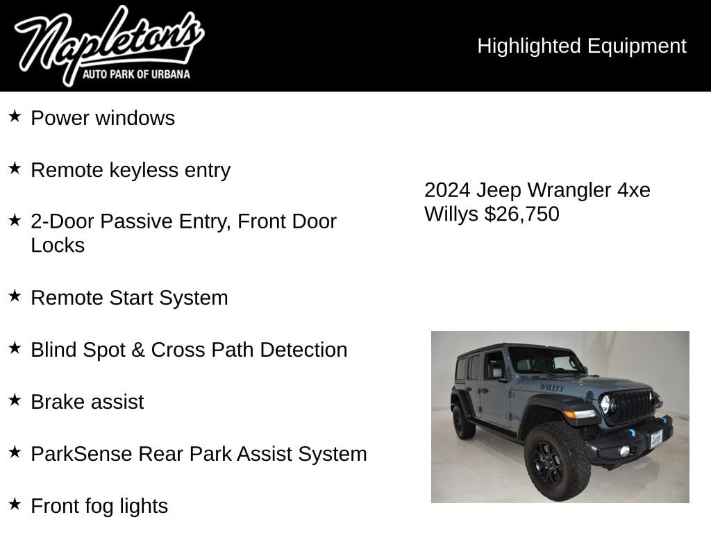 2024 Jeep Wrangler 4xe Willys 4XE - Photo 16