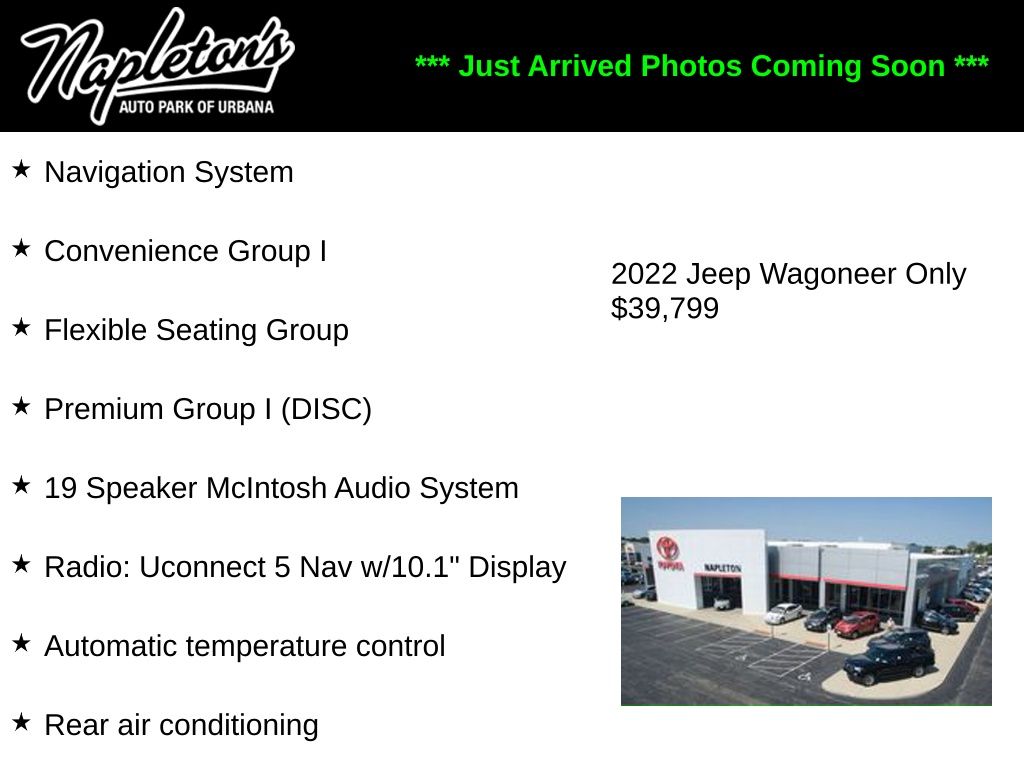 2022 Jeep Wagoneer Series III 4WD's photo