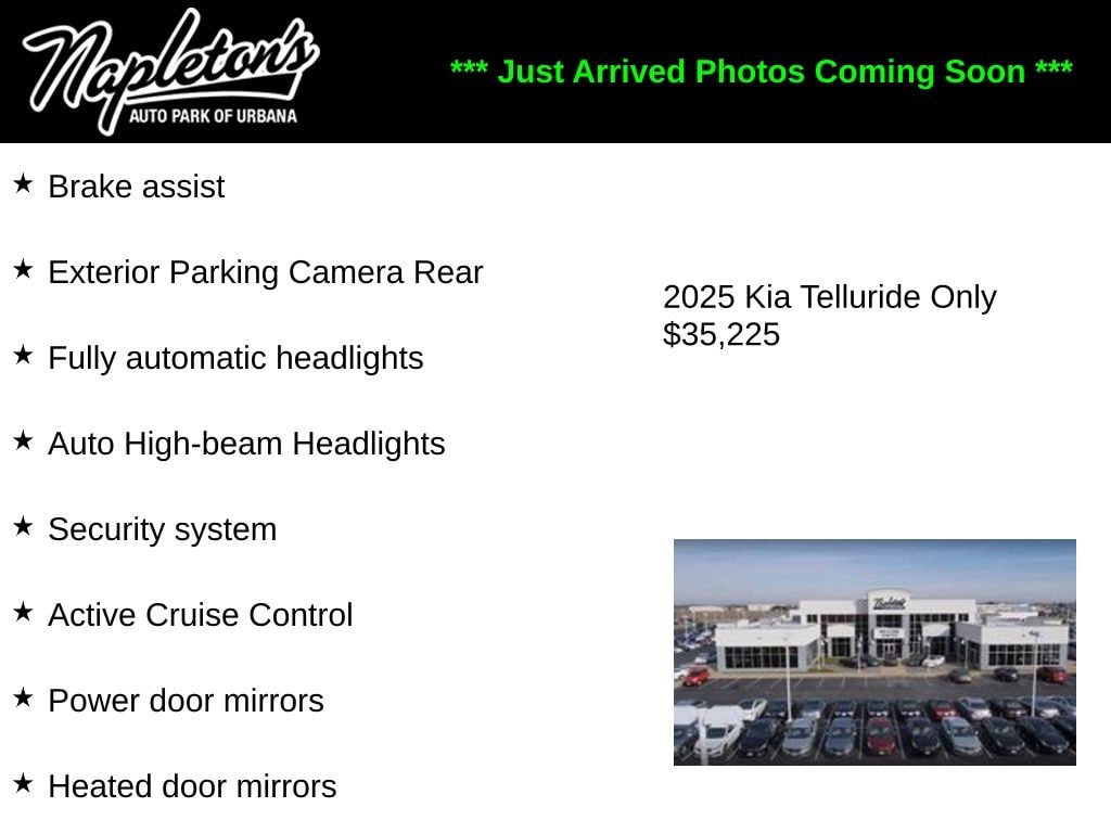 Used 2025 Kia Telluride S SUV