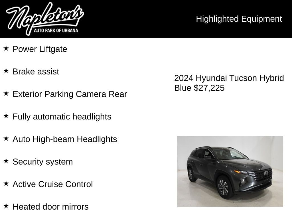 2024 Hyundai Tucson Blue - Photo 17