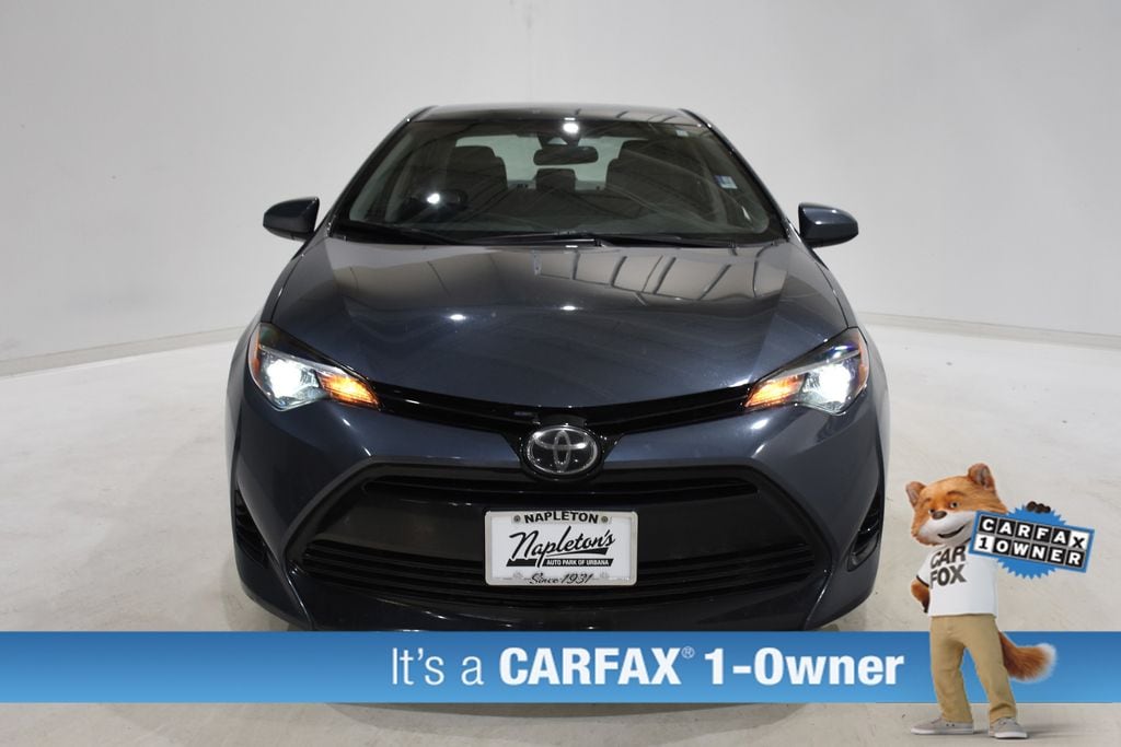Used 2018 Toyota Corolla LE with VIN 2T1BURHEXJC039963 for sale in Urbana, IL
