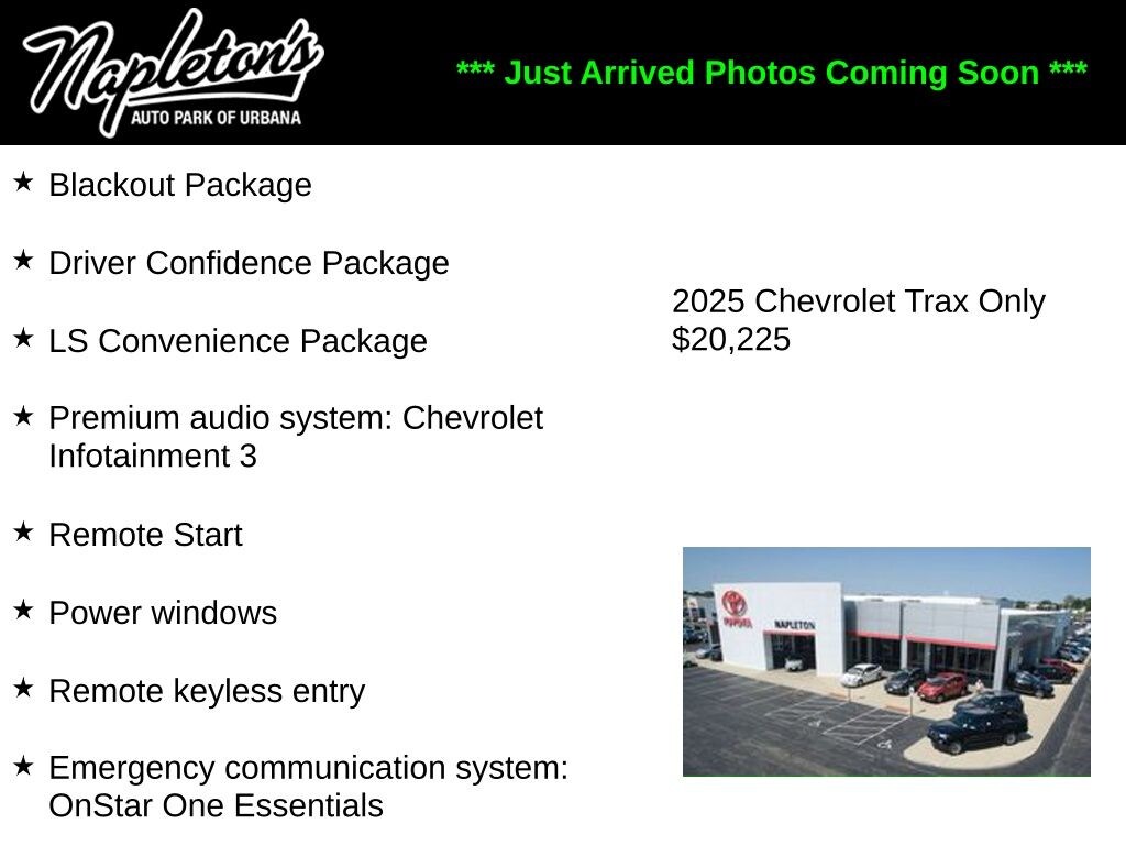 Used 2025 Chevrolet Trax LS SUV