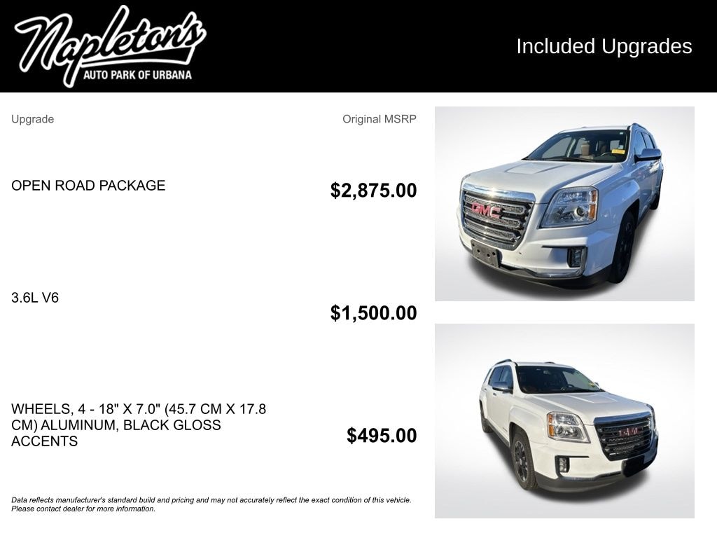 Used 2017 GMC Terrain SLT SUV