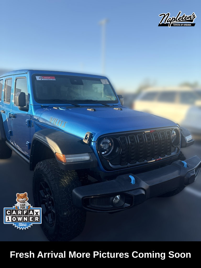 Used 2024 Jeep Wrangler Willys 4xe SUV