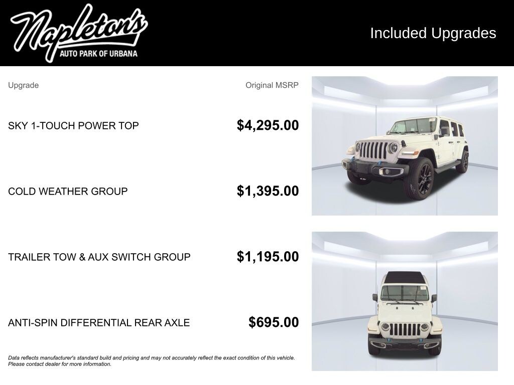 Used 2023 Jeep Wrangler Sahara 4xe SUV