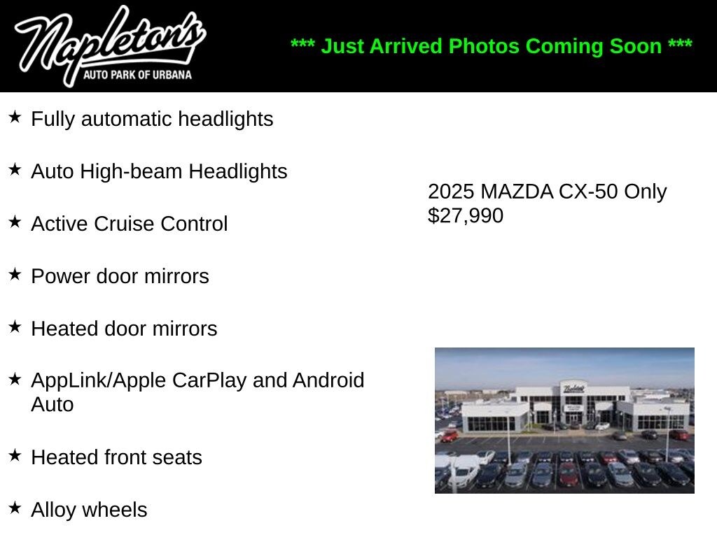 Used 2025 Mazda CX-50 2.5 S Preferred Package SUV