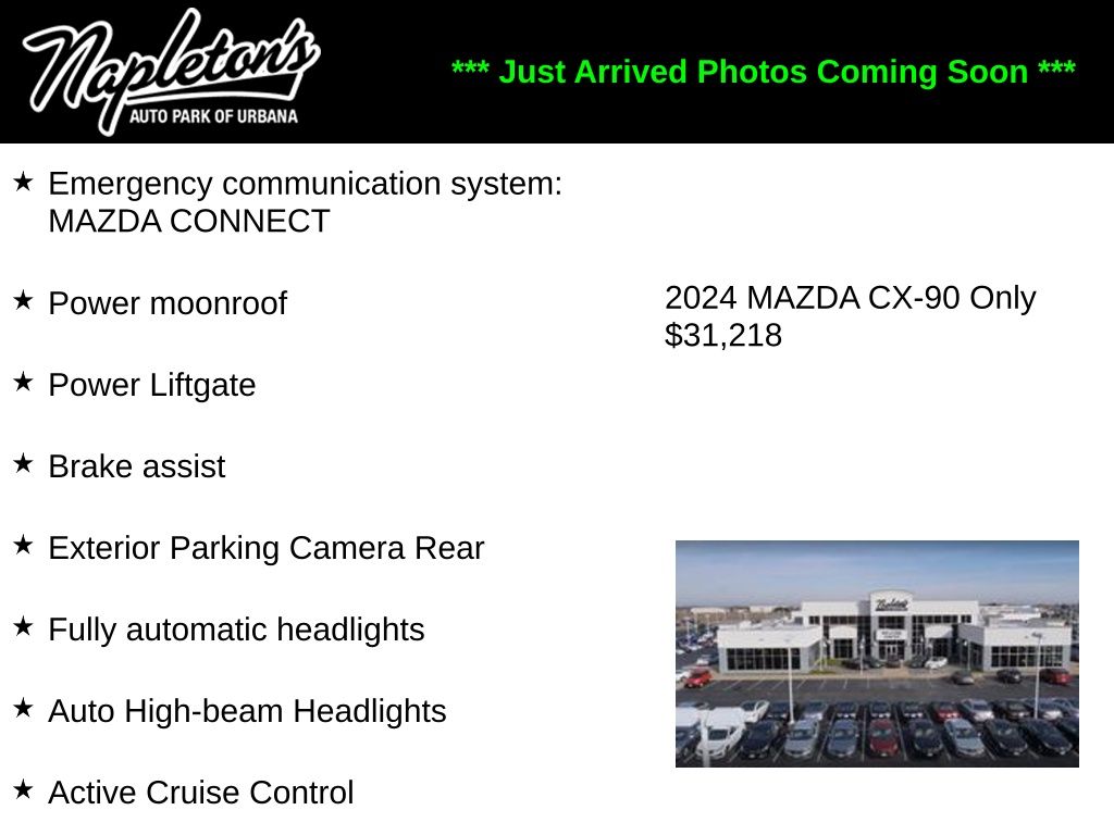 Used 2024 Mazda CX-90 Turbo Preferred Plus Package with VIN JM3KKCHD8R1153543 for sale in Urbana, IL