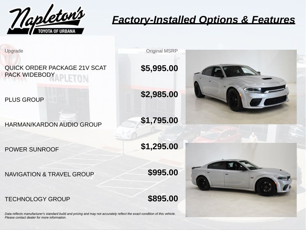 Used 2023 Dodge Charger R/T Scat Pack Widebody Sedan
