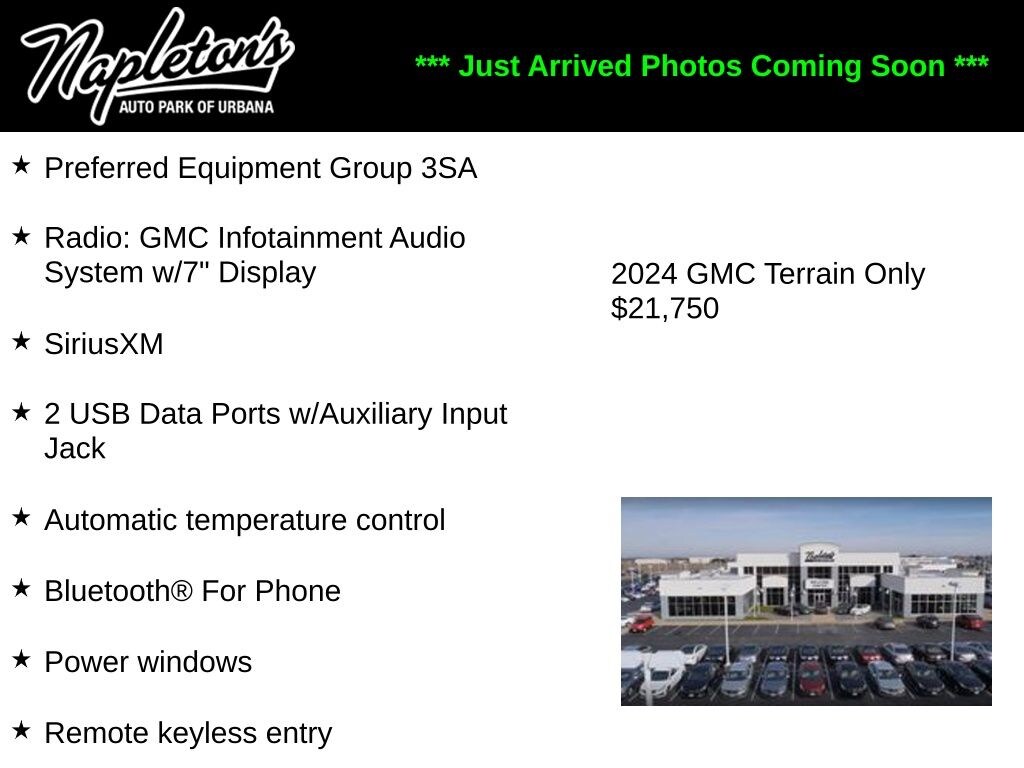 Used 2024 GMC Terrain SLE SUV