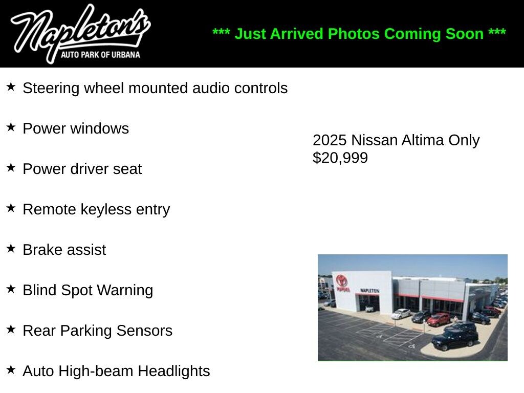 Used 2025 Nissan Altima 2.5 SV Sedan