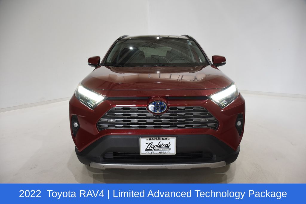 Used 2022 Toyota RAV4 Limited with VIN 4T3D6RFVXNU077842 for sale in Urbana, IL